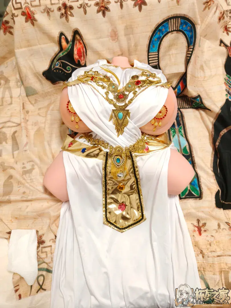 【金秋小鬼魔皇装扮大赛】埃及猫cos  金光闪闪的埃及艳后 - 细节实拍图 3