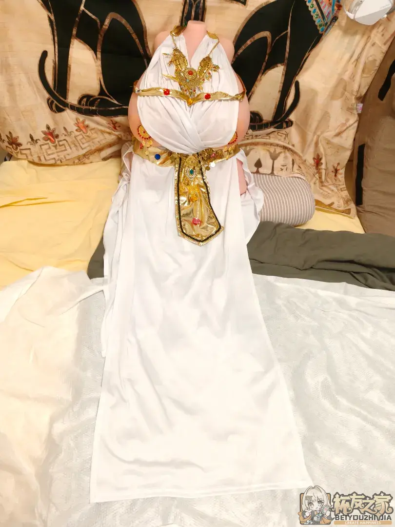 【金秋小鬼魔皇装扮大赛】埃及猫cos  金光闪闪的埃及艳后 - 细节实拍图 1